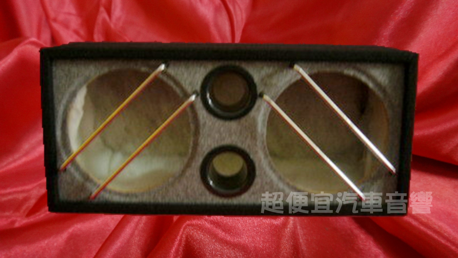 台灣 十二吋雙孔特製音箱