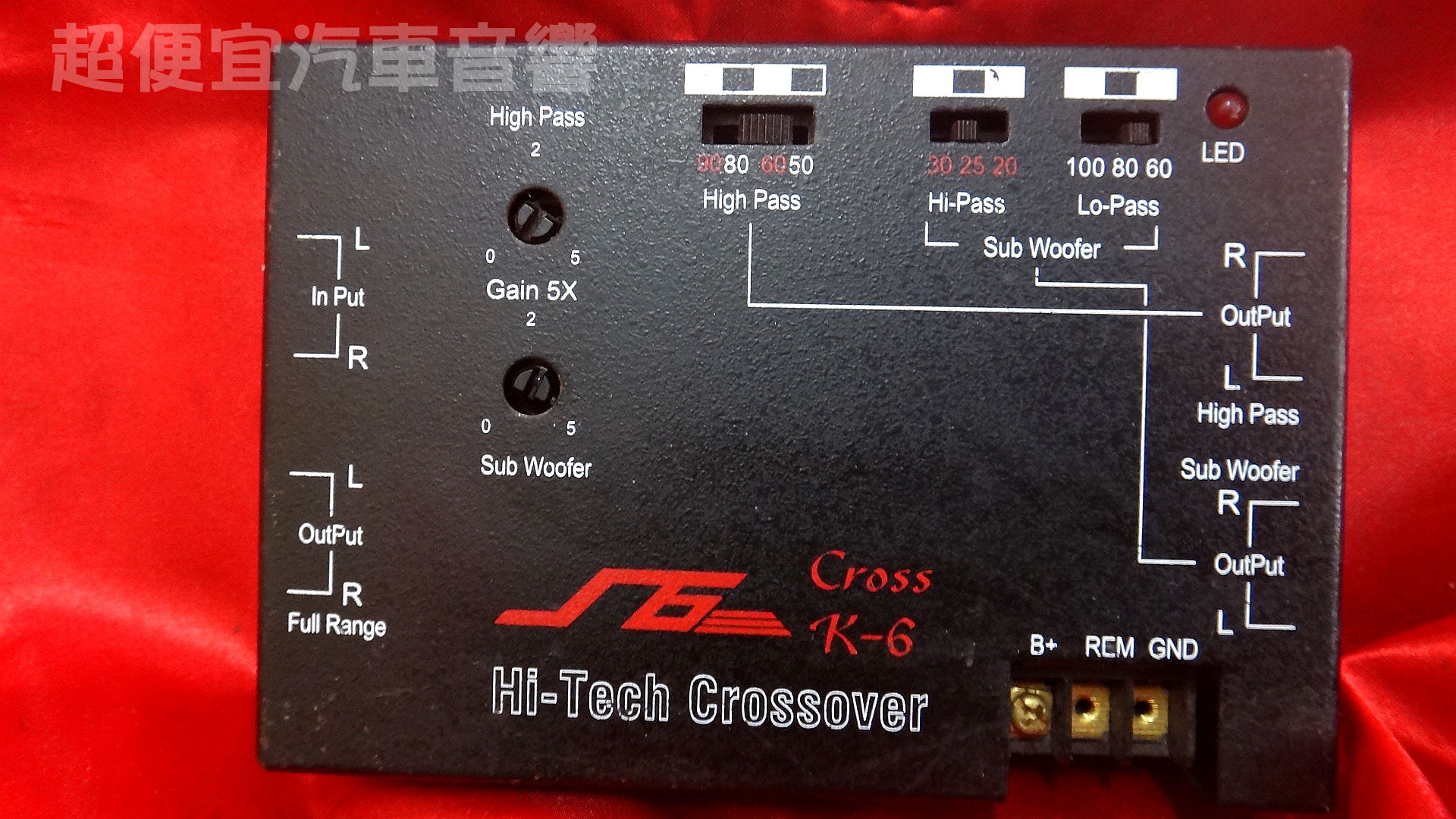 美國Cross K-6 電子分音器